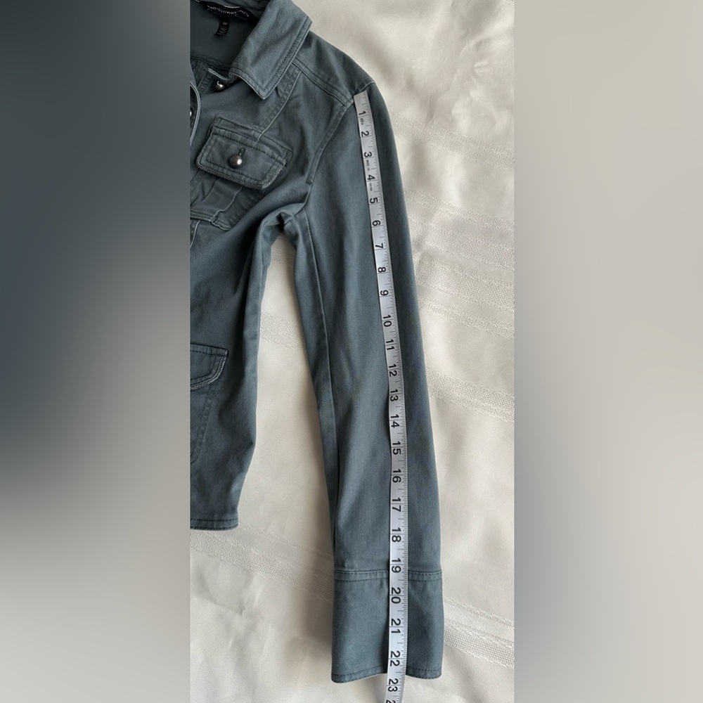 White House Black Market Slate Utility Jacket - Picture 12 of 16